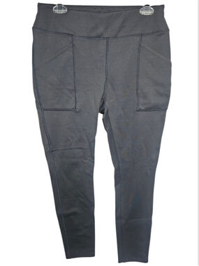 Carhartt Women's Force Heavyweight Lined Utility Leggings BN5020-W Grey Medium E